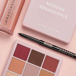 Anastasia Beverly Hills Modern Renaissance Eyeshadow Palette, Lip velvet & Brow